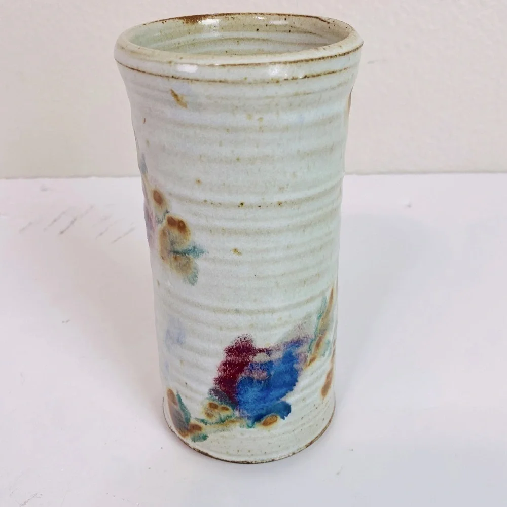 Red Rock Pottery Vase Sedona Az 7” x 3.5”